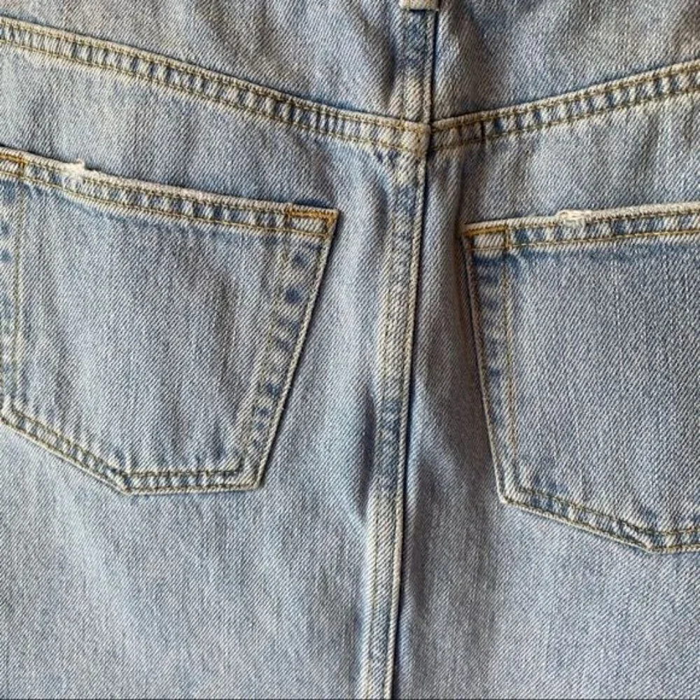 Topshop denim distressed